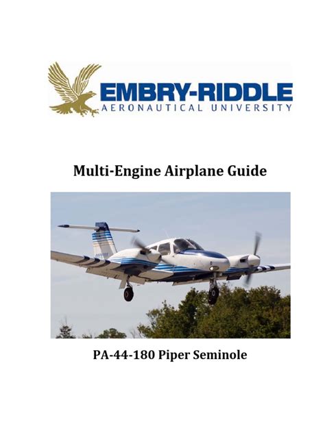Embry Riddle Multi Engine Guide