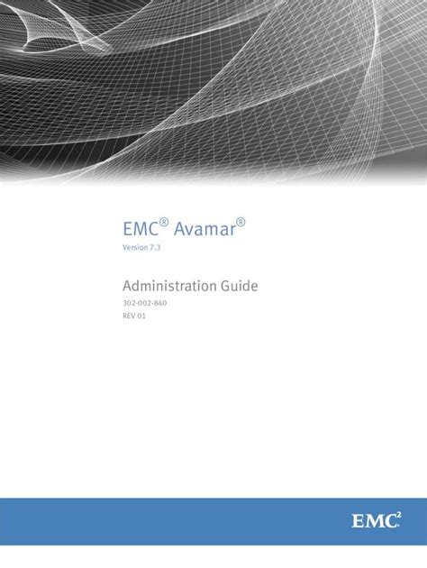 emc avamar administration guide