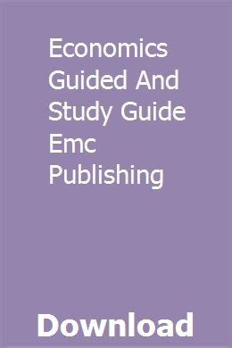 Download Emc Economics Guided And Study Guide 