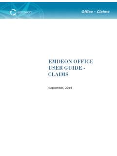 Read Online Emdeon Office User Guide Medicare 