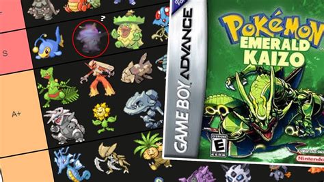 OUTDATED] Pokemon Emerald Hardcore Nuzlocke Tier List! 