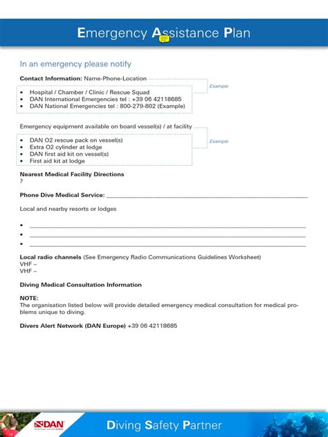 Emergency Assistance Plan