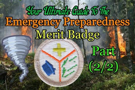 Emergency Preparedness Merit Badge Answer Key