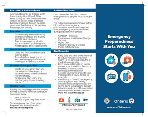 Emergency Preparedness Pamphlet