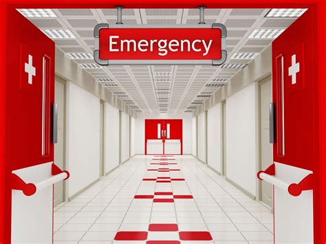 emergency room background