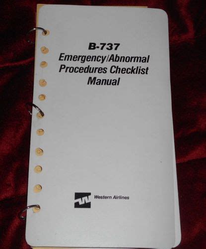 Download Emergency Procedures Guide 737 700 