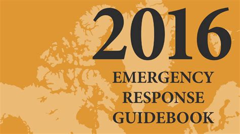 Read Emergency Response Guidebook 2008 And Erg2008 In 