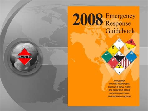 Read Emergency Response Guidebook 2008 And Erg2008 In 