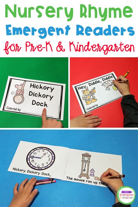Emergent Readers Nursery Rhyme Collection The Kindergarten Connection Easy Readers For Kindergarten - Easy Readers For Kindergarten