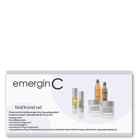 Emerginc Trialtravel Set Pin On Facial Acids Peels