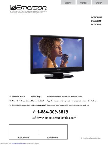 Read Online Emerson Lc320Em1F User Guide 
