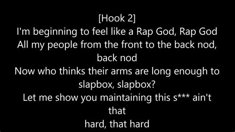 Eminem Rap God Clean