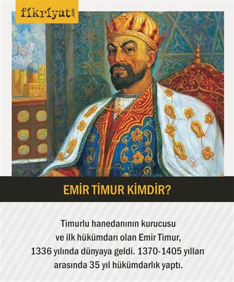 Emir Timur Kimdir