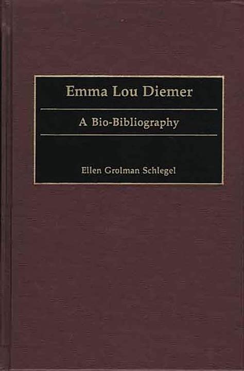 emma lou diemer biography for kids