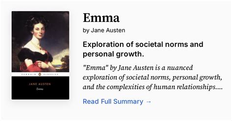 Emma Summary Jane Austen