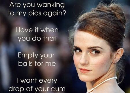 Emma watson porn with captions
