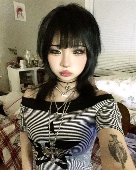 emo asian nude
