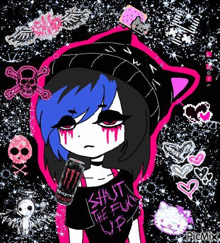 emo nude gif