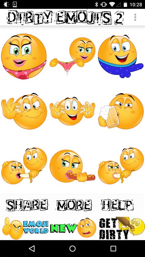 emoji dirty messages clean.