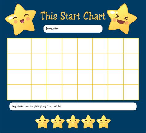 Emoji Sticker Chart For Kids Reward Chart Stickers Printable Smiley Faces Behavior Chart - Printable Smiley Faces Behavior Chart