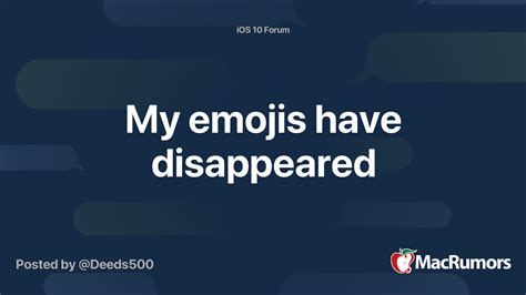 emojis have disappeared dating