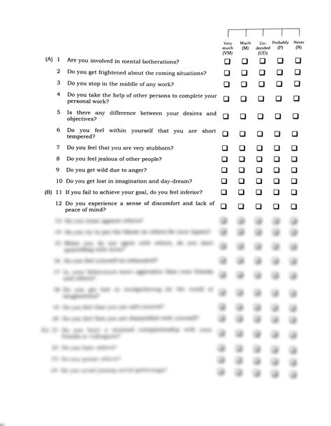 Download Emotional Maturity Scale Questionnaire 