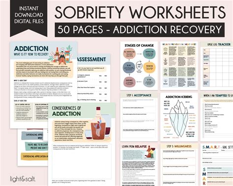 Download Emotional Sobriety Worksheets 
