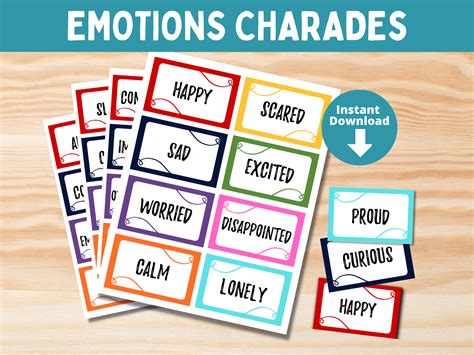 Emotions Charades