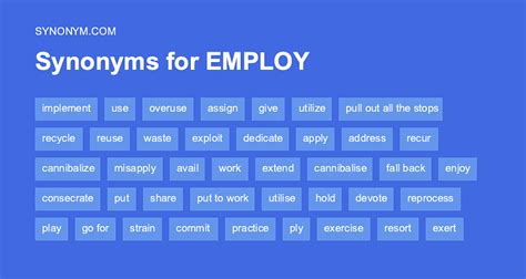 Employ Synonym