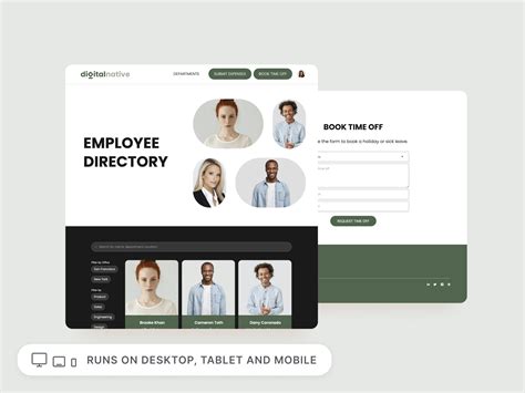 employee directory template php