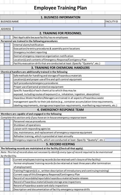 employee training and development notes