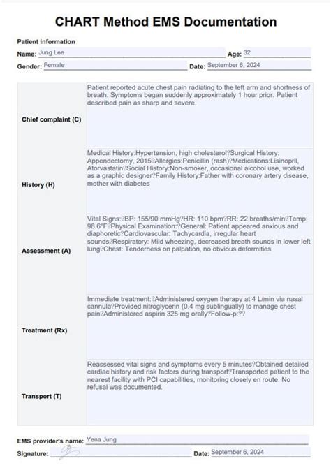 Read Ems Drug Log Template Pdf 
