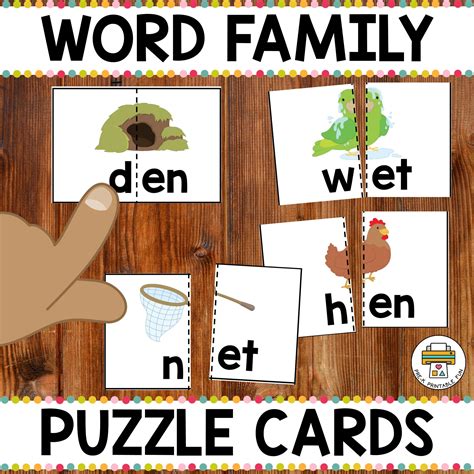 En Family Words With Pictures Puzzles Primarylearning Org O Family Words With Pictures - O Family Words With Pictures