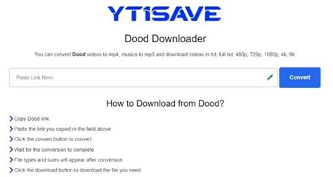 en.yt1save.com/dood/ doodstream | YT1Save Free Online Downloader Convert Download