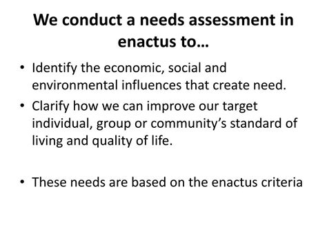 Read Online Enactus Project Needs Assessment 