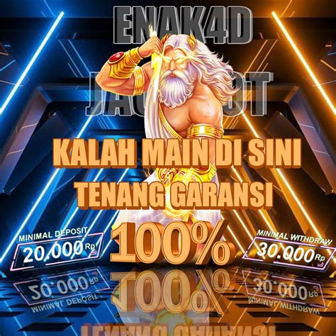 ENAK4D RTP ~> Situs Togel Terbesar Dan Toto Togel 4D