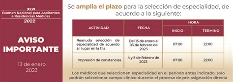 Enarm 2022 Fechas