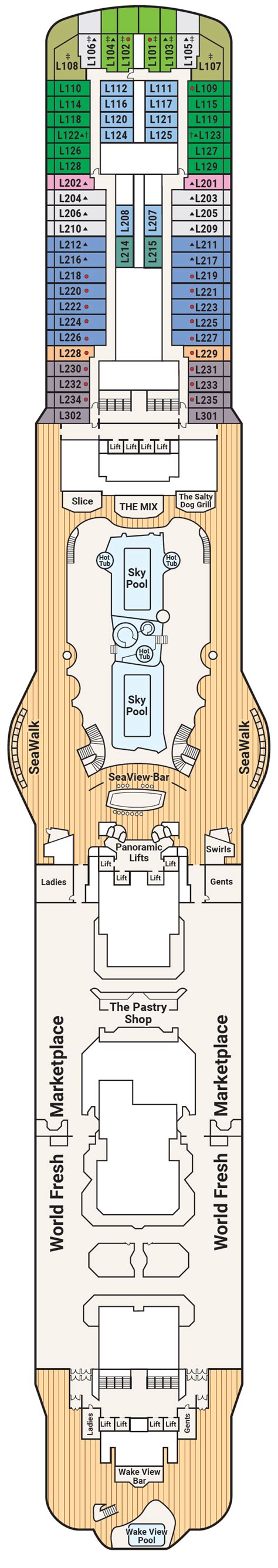 Enchanted Princess Deck Plans