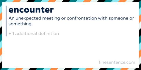 encounter meaning