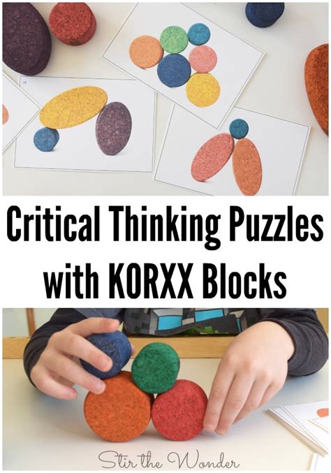 Encourage Critical Thinking With Puzzles Games And Activities Critical Thinking Activities For Kindergarten - Critical Thinking Activities For Kindergarten