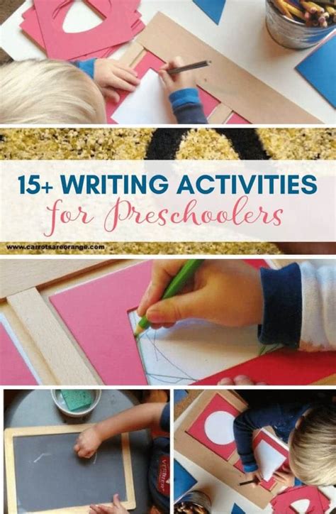Encourage Writing In Preschool With Picture Books Pre Preschool Writing Books - Preschool Writing Books