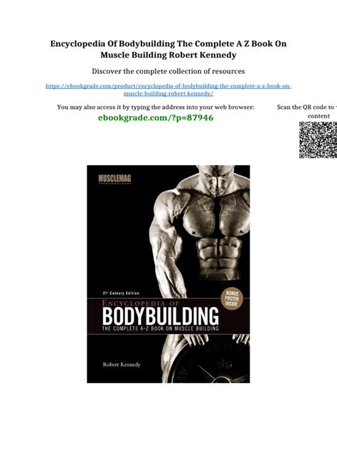 Encyclopedia Of Bodybuilding The Complete A Z Book On Muscle Building