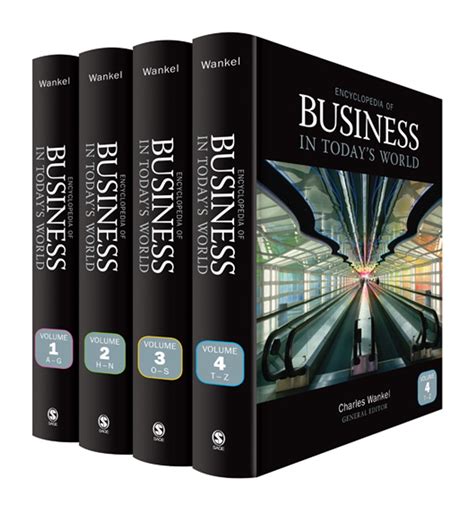 Read Encyclopedia Of Business In Todays World 4 Volume Set 