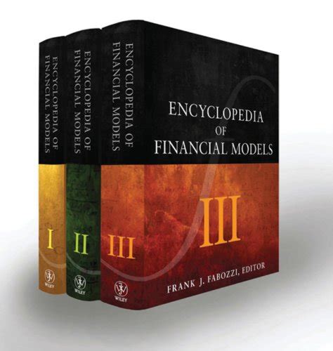 Download Encyclopedia Of Financial Models 3 Volume Set 