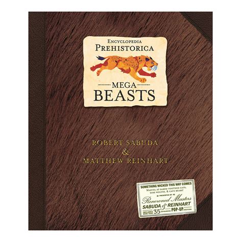 Read Encyclopedia Prehistorica Mega Beasts Pop Up Sabuda Encyclopedias 