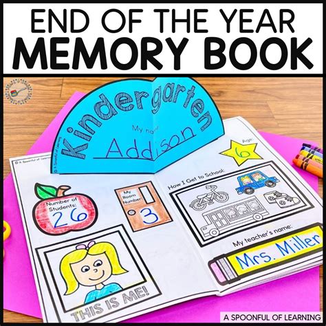 End Of Year Memory Book