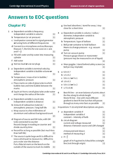Read End Of Chapter Answers 
