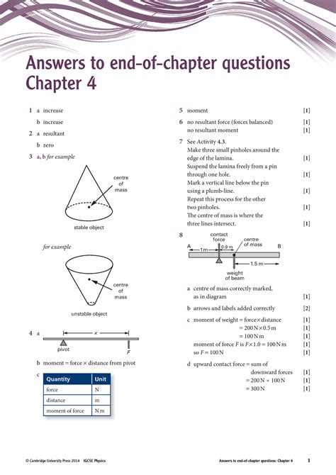 Full Download End Of Chapter Questions Physics Coursebook Cambridge 