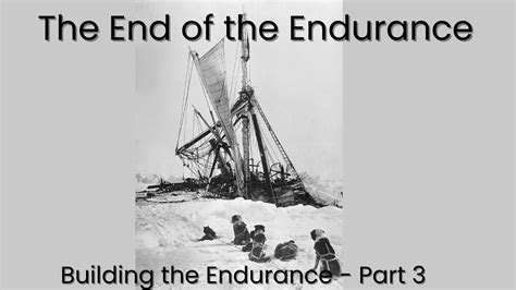 Endurance Part 3 Summary