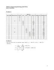 Ene421 Engineering Hydrology